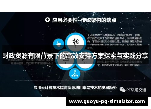 财政资源有限背景下的高效支持方案探索与实践分享